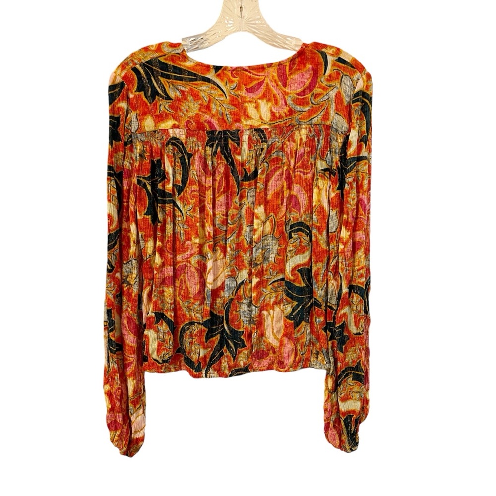 Anthropologie Adeline - Long Sleeve Surplice Top - Picture 4 of 7